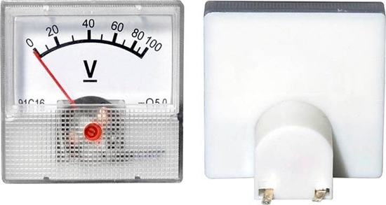 Picture of Blow 51-611#              Miernik analog.volt.kw.mini100v