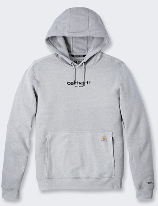 Picture of Bluza Carhartt Force Lightweight Logo Asphalt