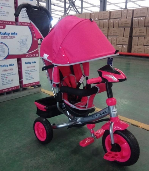 Изображение BM ROWEREK TRÓJKOOWY Z LED WIATAMI LUX TRIKE RÓOWY 5902216920279