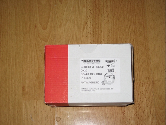 Изображение BMETERS Wodomierz JS antymagn. 3/4, przepyw 4,0 do wody ciepej MID R100/R50 z moduem radiowym IP65