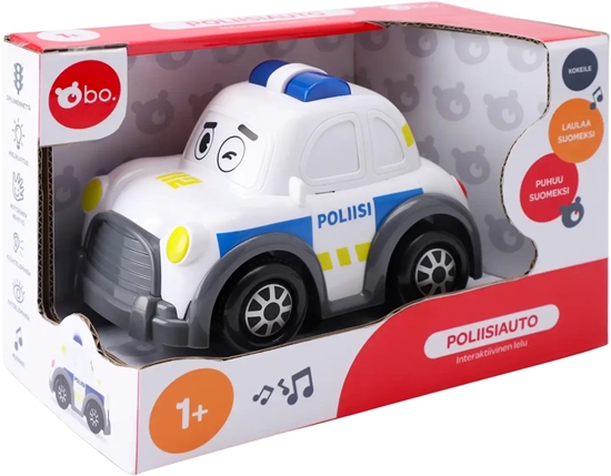 Picture of bo. Interactive police car (in Finnish lang.)