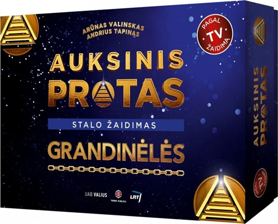 Изображение BOARD GAME AUKSINIS PROTAS.GRANDINELES