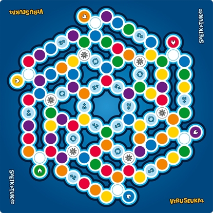 Изображение BOARD GAME VIRUS AND HEALTH