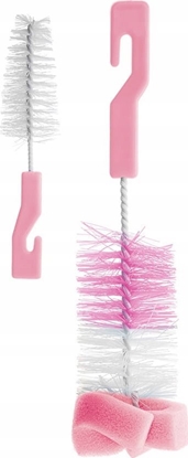 Picture of Bocioland 6014 SZCZOTKA Z GBK DO MYCIA BUTELEK I SMCZKÓW 3 KOLORY BOC0601