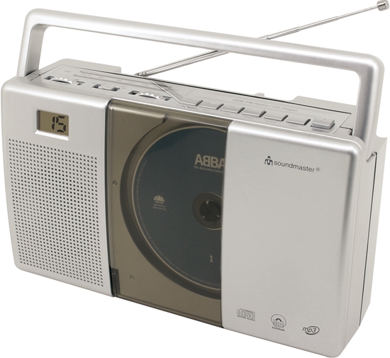 Picture of BOOMBOX SOUNDMASTER RCD1185 FM CD/CD-R/RW/MP3, GNIAZDO SUCHAWKOWE