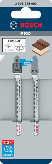 Picture of BOSCH BRZESZCZOT T PRO HARDWOOD CLEAN CURVE T101AOF 83mm /2szt.