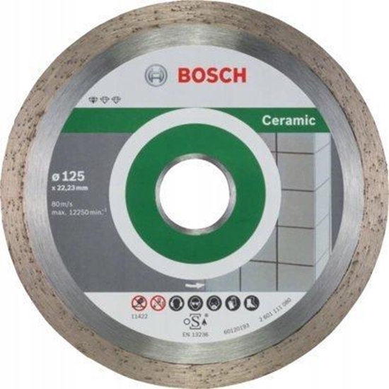 Изображение Bosch TARCZA DIAMENTOWA STANDARD FOR CERAMIC 125*22.3*1.6