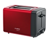 Изображение Bosch TAT4P424DE toaster 2 slice(s) 970 W Black, Red