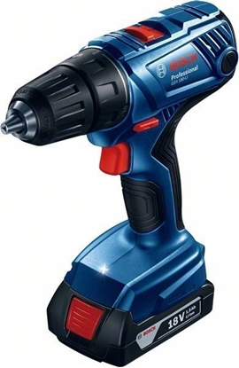 Attēls no Bosch WIERTARKO-WKRTARKA AKUMULATOROWA GSR 180-LI 2*2.0AH+BITY