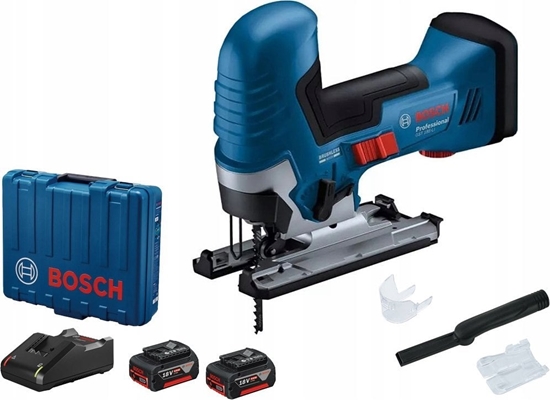 Изображение Bosch WYRZYNARKA GST 185-LI 2X4.0AH LI-ION UCHWYT "S WALIZKA