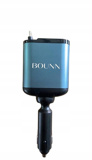 Изображение Bounn Åadowarka samochodowa USB C 30W APPLE 12V 24V 4w1
