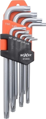 Picture of BOXER Torx nøglesæt 9 dele - CR.V stål