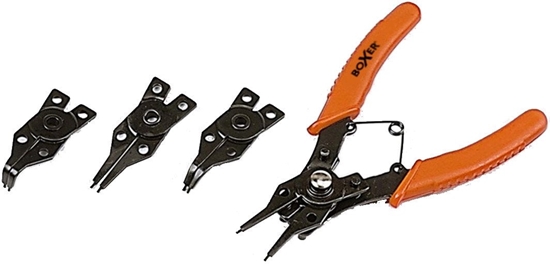 Picture of Boxer® låseringstang 0/45/90° med 4 udskiftelige kæber og vinkling