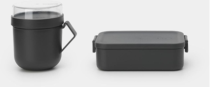 Picture of BRABANTIA Make & Take lunch set dark grey 206665
