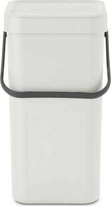 Изображение Brabantia Sort & Go Waste Bin Light Grey 12 L