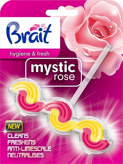 Picture of Brait Brait Kostka toaletowa 2-fazowa do WC Mystic Rose 45g
