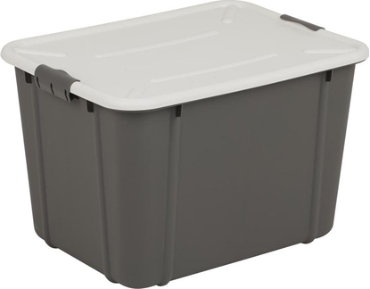 Attēls no Branq BranQ - Pojemnik pudeko + pokrywka - 30 L - VELUR - ciemnoszary - 7530
