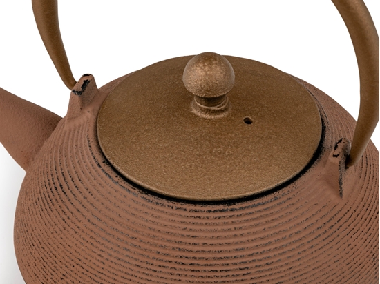 Picture of Bredemeijer Teapot Sakura 1,2l Cast Iron maroon brown 153042