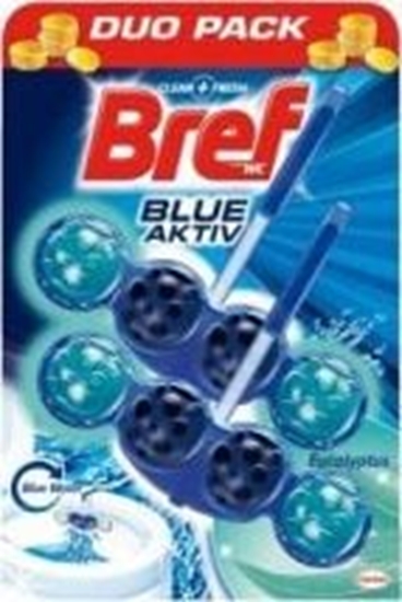Picture of Bref WC Cleaner-BREF Blue Aktiv Eucalyptus 2x50g