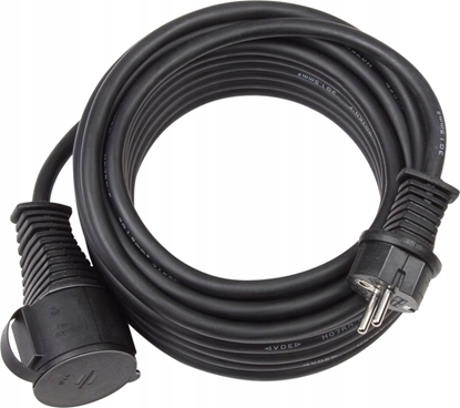 Изображение Brennenstuhl Verlängerungskabel  25m Kabel schwarz IP44