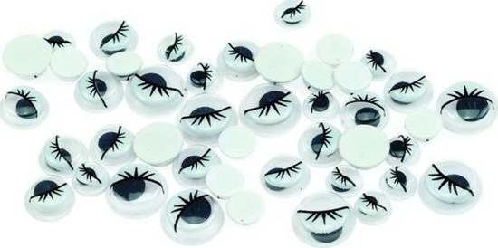 Изображение BREWIS Ruchome oczka BREWIS RO14 - 6, 8, 10mm 44szt. rzsy Brewis