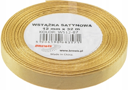 Изображение BREWIS Wstka satynowa 12mm/32m kolor 87 Brewis
