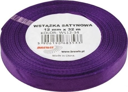 Изображение BREWIS Wstka satynowa 12mm/32m kolor 34 Brewis