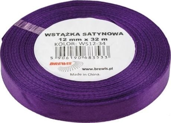 Изображение BREWIS Wstka satynowa 12mm/32m kolor 34 Brewis