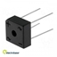 Picture of Bridge rectifier: one-phase; Urmax: 800V; If: 6A; Ifsm: 150A; THT