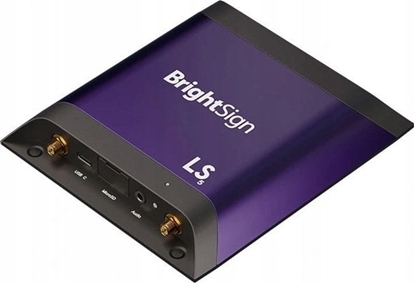 Изображение BrightSign LS425 odtwarzacz multimedalny Czarny, Fioletowy Full HD Wi-Fi