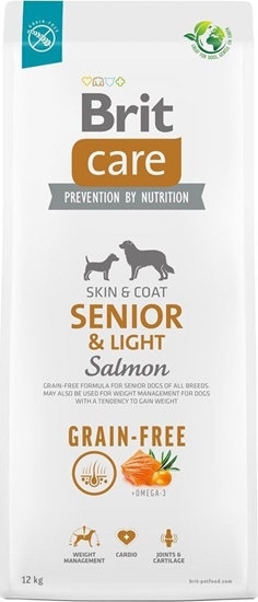 Picture of Brit Brit Care Dog Grain-Free Senior&Light Salmon 12kg