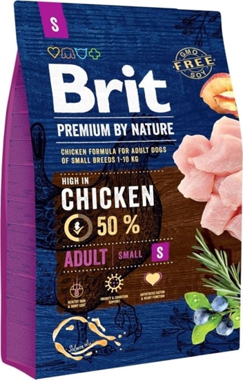 Picture of Brit Premium By Nature Adult S Small 1kg