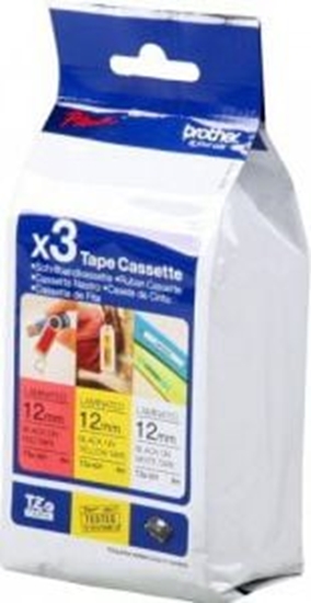 Picture of Brother Tapes TZ231 / TZ431 / TZE31M3 (3 x black on white)