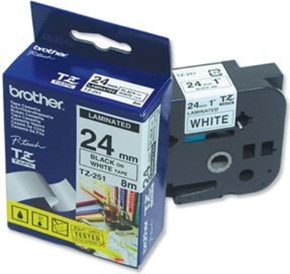Picture of Brother TZE251CIV label-making tape TZ