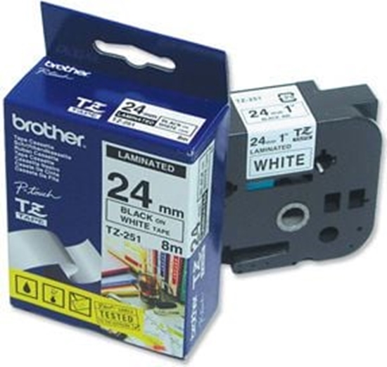 Picture of Brother TZE251CIV label-making tape TZ