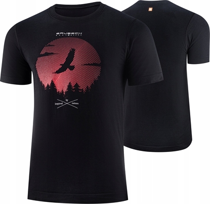 Attēls no Brubeck SS1265M Koszulka mska z krótkim rkawem OUTDOOR WOOL PRO czarny S - ORZE 1