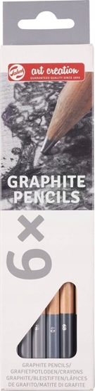 Picture of BRUYNZEEL SAKURA Talens Art Creation Graphite pencil set | 6 pieces