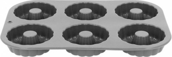 Изображение Brunbeste FORMA SILIKONOWA DO PIECZENIA 6 DONUTÓW BRUNBESTE BB-1521