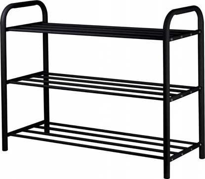 Attēls no Brunbeste Metalowa Póka Rega Stojak na buty - 3 poziomy