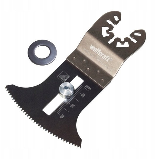 Изображение Brzeszczot HCS 65 mm Wolfcraft PRO - multiszlierki, uniwersalny z ogranicznikiem