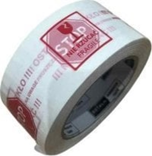 Picture of BSTech tama klejca z nadrukiem 48x100m "Ostronie szko"