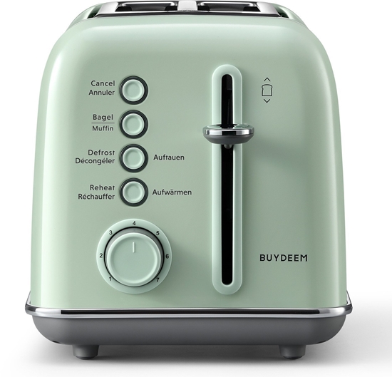 Picture of BUYDEEM 2 Slice Toaster model DT620E color Cozy Greenish EU