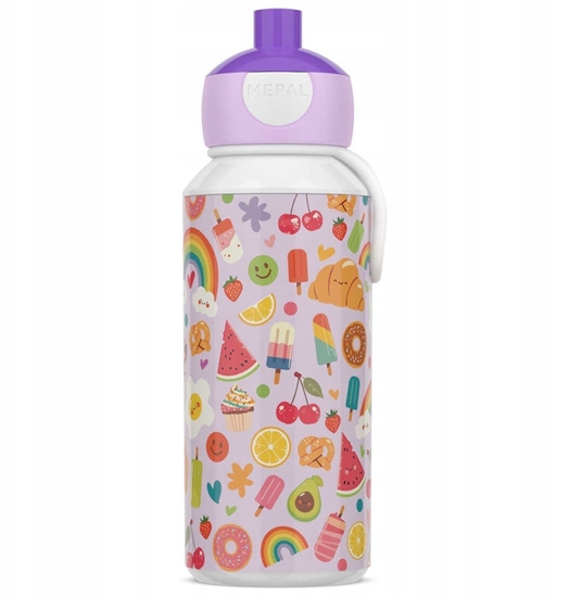 Picture of BUTELKA DLA DZIECI POP-UP CAMPUS 400 ML FOOD FEST 107410065405