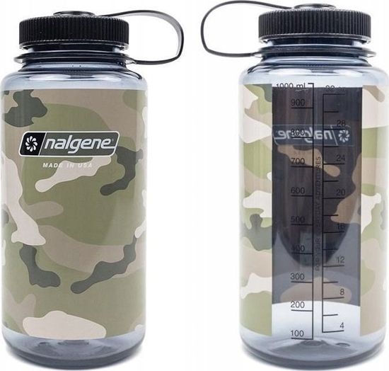 Picture of Nalgene Butelka z Szerokim Ustnikiem 1L GrayBlack