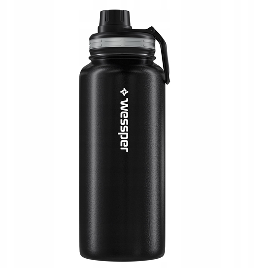 Изображение Butelka termiczna Wessper ActiveMax Steeline 1000ml (WES266-BK-1000)