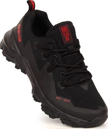 Picture of Buty trekkingowe mskie Big Star Big Star Shoes KK174109 Czarne 44