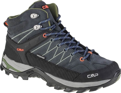 Attēls no Buty trekkingowe mskie CMP Rigel Mid Trekking Shoe Wp Antracite/Torba r. 43 (3Q12947-51UG)