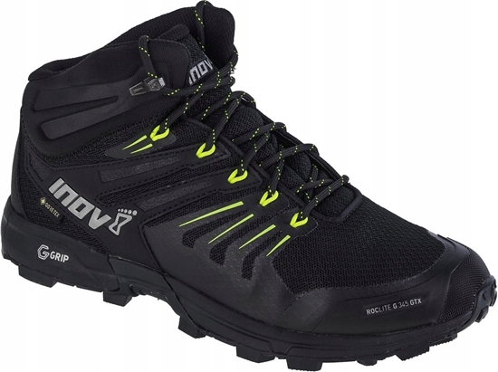 Picture of Buty trekkingowe mskie Inov-8 Inov-8 Roclite 345 GTX V2 001071-BKLM-M-01 Czarne 42,5