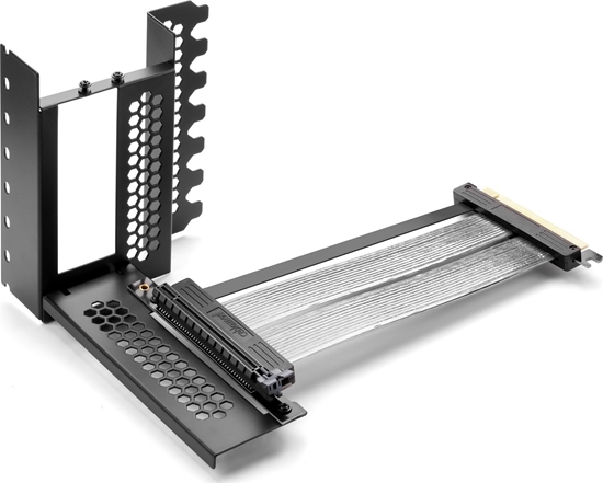 Изображение CableMod CableMod Vertical PCI-e Bracket PCI-e 4.0 Edition, HDMI + DisplayPort - schwarz
