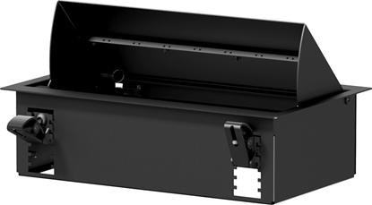 Picture of Caymon CAYMON CASY028/B CASY In-table mount box - 8 space Black version - RAL9004
